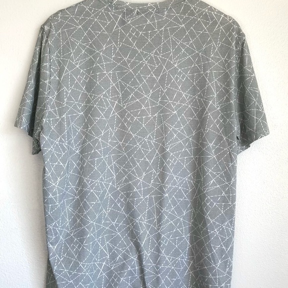Theory Geometric Dot Clean Tee Halftone Jersey Size XL - Picture 7 of 9